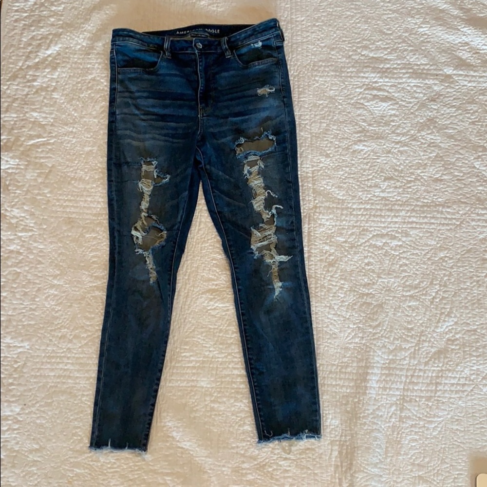 American Eagle Super Hi-Rise Jeggings Size 12